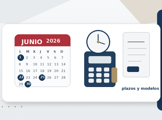 Calendario fiscal de junio de 2026: fechas clave para empresas y profesionales
